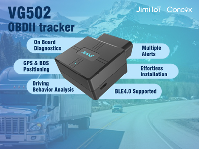 Track your ride like a pro with the new VG502 from JIMI,Experience Advanced Vehicle Tracking with JIMI's VG502 OBDII GPS Tracker for fleet