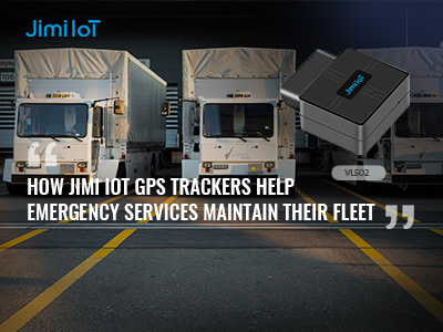 Jimi IoT's VL502 Fleet GPS tracker simplifies the process with reliable real-time location tracking, vehicle status monitoring.