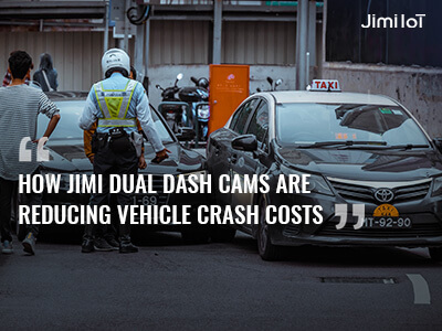 Improving fleet safety can be complex—from accidents caused by technical problems or careless driving to various crimes and other incidents punishable by law. Jimi dual dash cam fleet tracking solution minimizes collision costs.