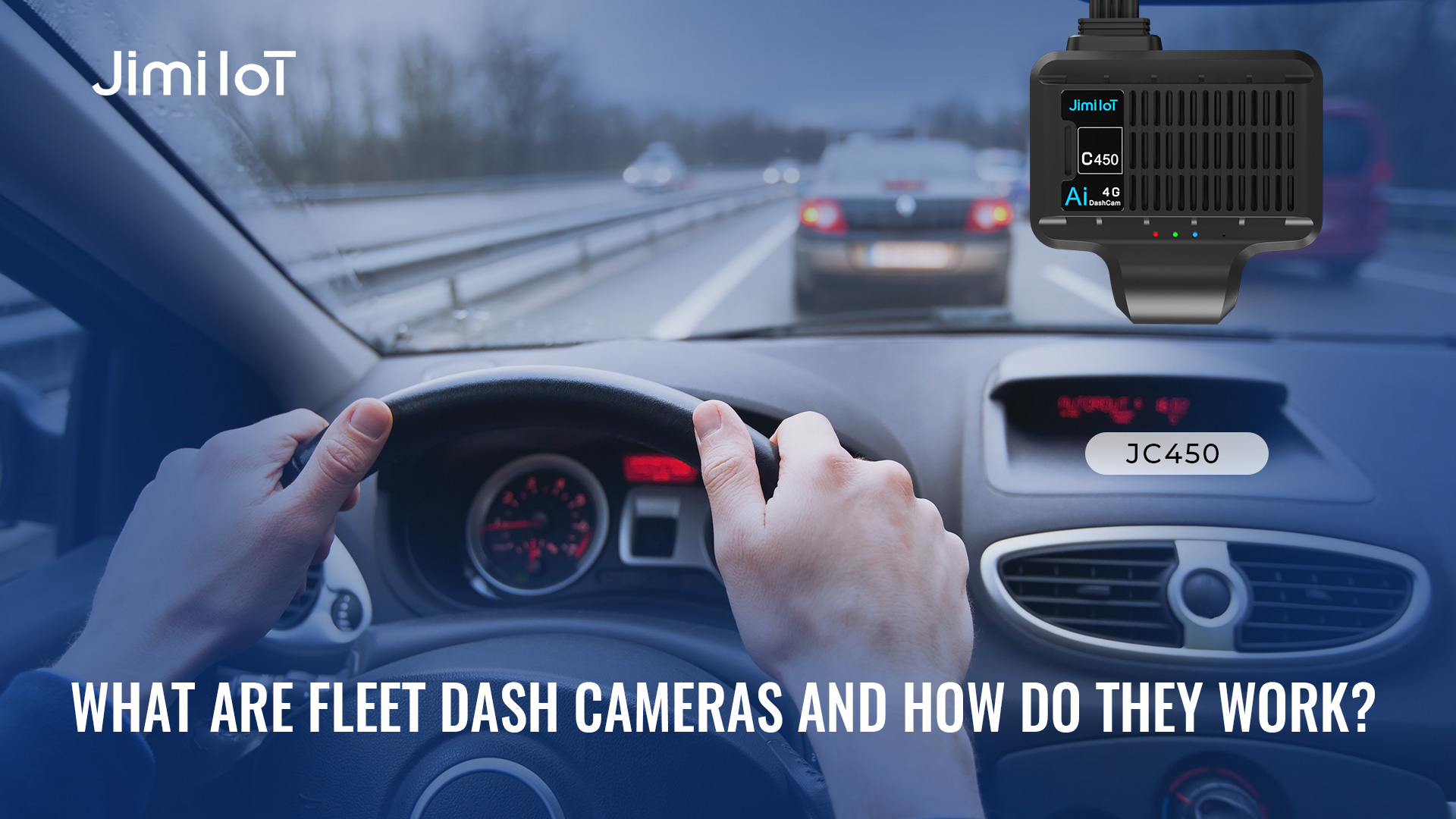 Discover how dash cameras like the JimiIoT JC450 Series enhance driving behavior, improve fleet safety, and offer comprehensive..