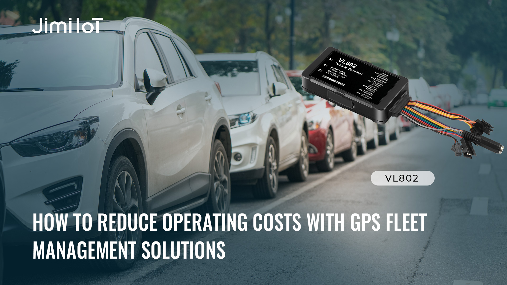 Discover how GPS fleet management solutions like the VL802 can help transportation and service businesses reduce operating costs by improving