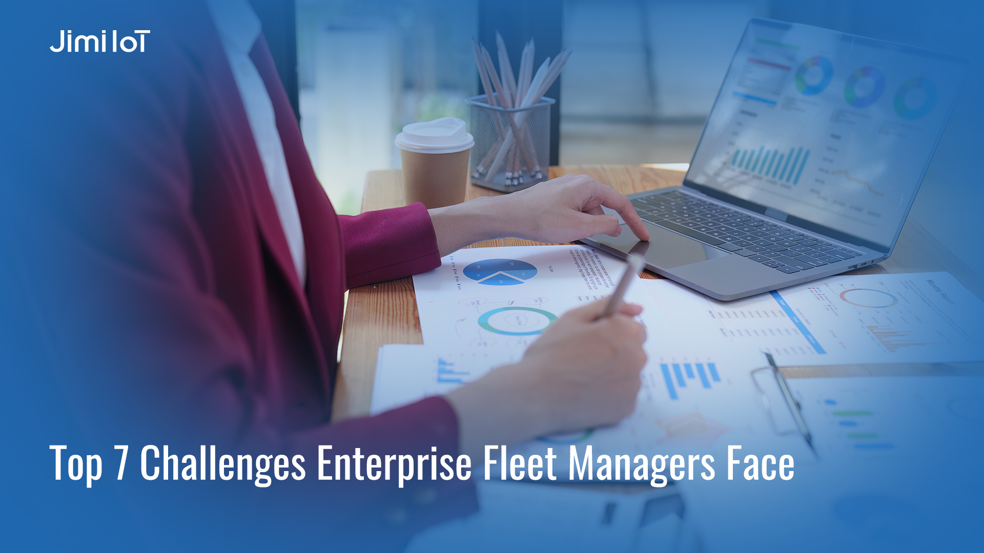 Discover the top 7 challenges faced by enterprise fleet managers and how JimiIoT's fleet management solutions can address them, from accurat